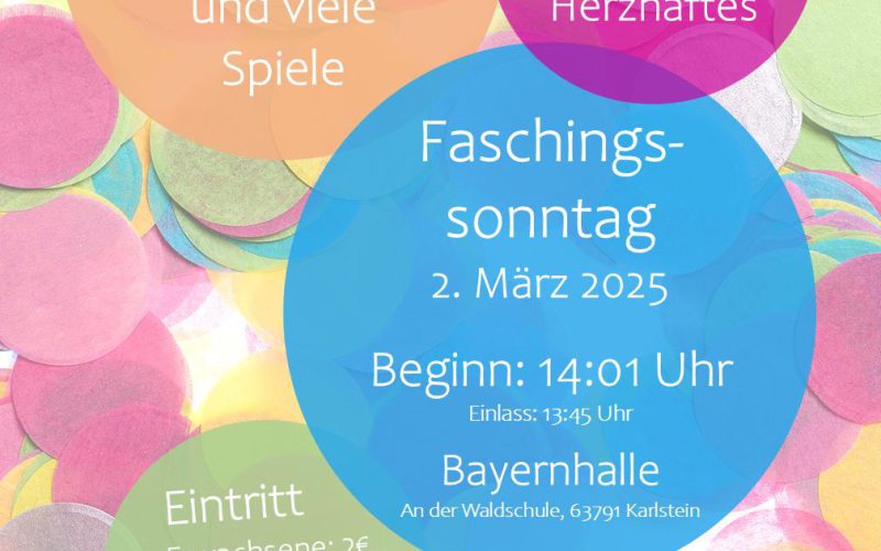2025_Fasching_Plakat
