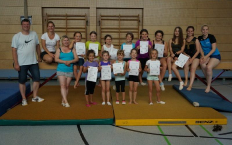 Trainingswochenende 2016 Gruppenbild